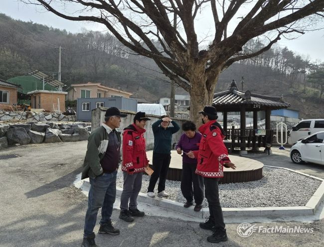 거창군, 청명·한식 맞이 산불예방 현장점검 실시