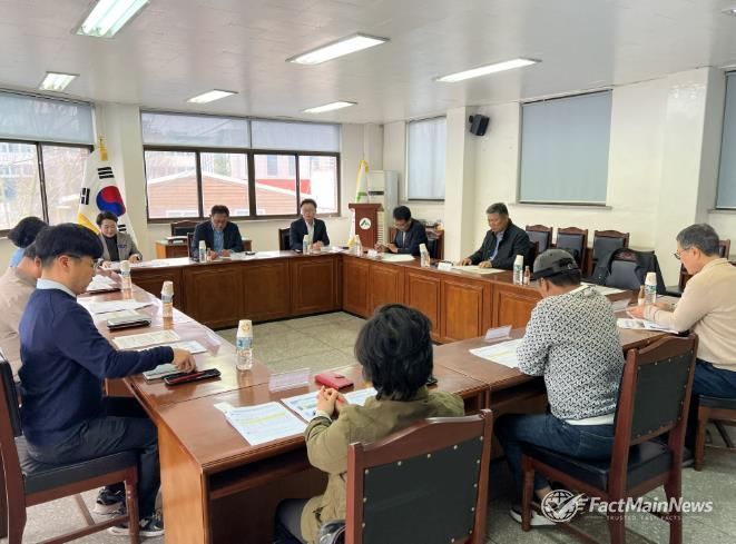 지난 1일 개최된 친환경 임산물 인증 확대를 위한 현장 간담회