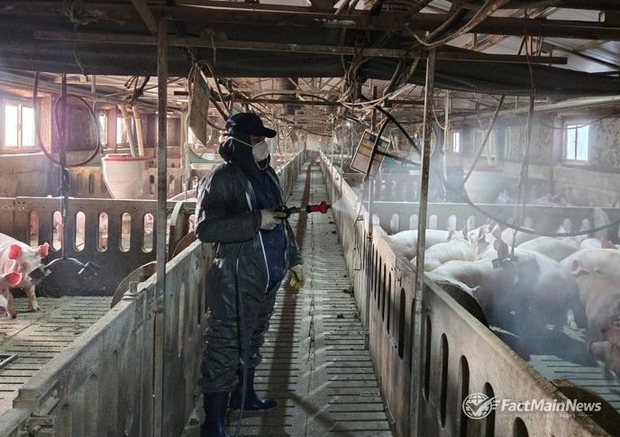 냄새저감제 살포