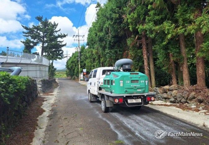 축산농가 주변 및 전통시장 등 소독관리