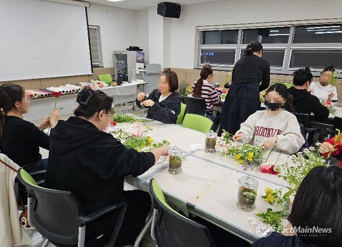 인천 동구, 드림스타트 양육자를 위한 ‘원예테라피’ 교육 실시