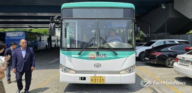 구리시, 상반기 공공관리제 시내버스 청결점검 실시